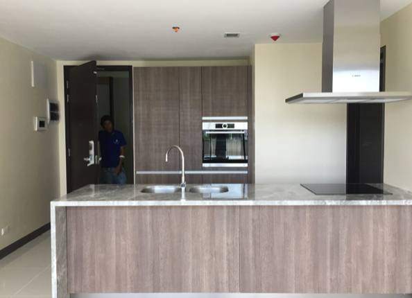 Finished residential kitchen with SABS partition walls